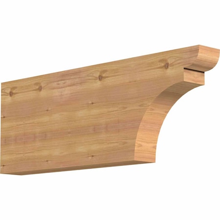 Ekena Millwork Yorktown Smooth Rafter Tail, Western Red Cedar, 3 1/2"W x 12"H x 32"L RFT04X12X32YOR00SWR